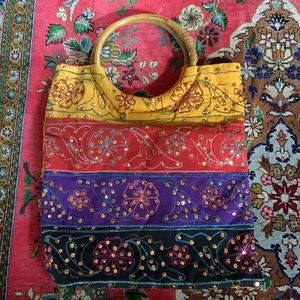 One of a kind purse made in India